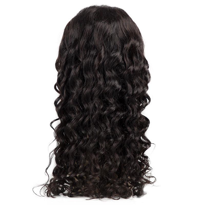 Beumax 13x4 Lace Front Human Hair Wig - Straight Style, 8-30", Natural Color3