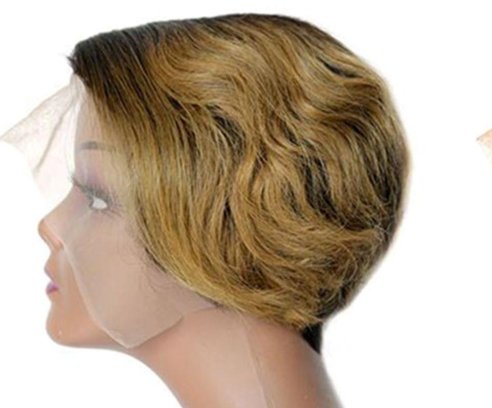 Beumax 8-Inch Straight Human Hair Wig – 13x4x1 Lace Front, 180% Density15