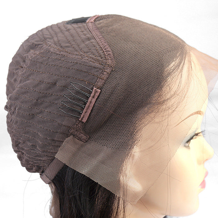 Black Bobo Head Wig – Semi-Mechanism, Heat-Resistant Synthetic Fiber