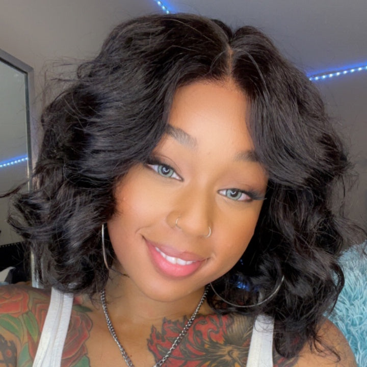 Casual Front Lace Wig – Real Hair for Women’s Fashion2