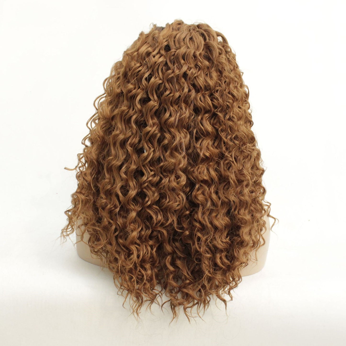 Chemical Fiber Front Lace Wig Cover – High Temperature Resistant, Soft, Natural Color, Breathable, Customizable Styles