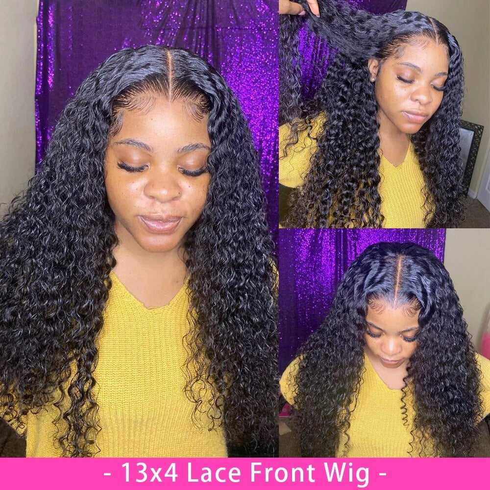 Curly Human Hair Lace Wig for Women – Full Hand-Woven, Natural Look, Multiple Lengths, No Dye or Perming4