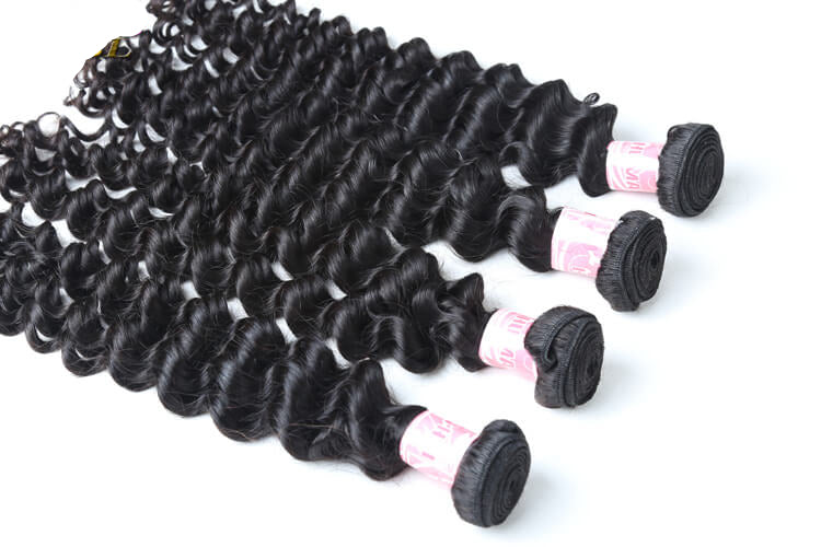Pretty Hair Hot Selling 3 bundles deal Deep Wave