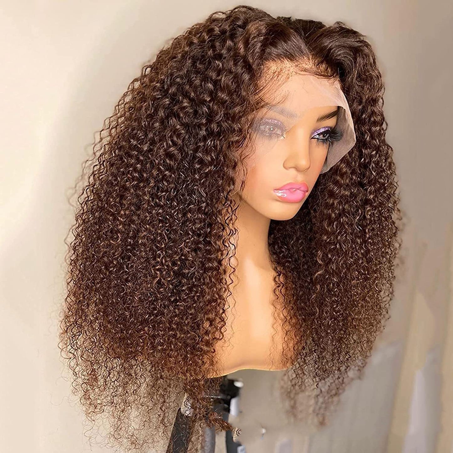 European & American Front Lace Wig – Natural Korean Silk Hair