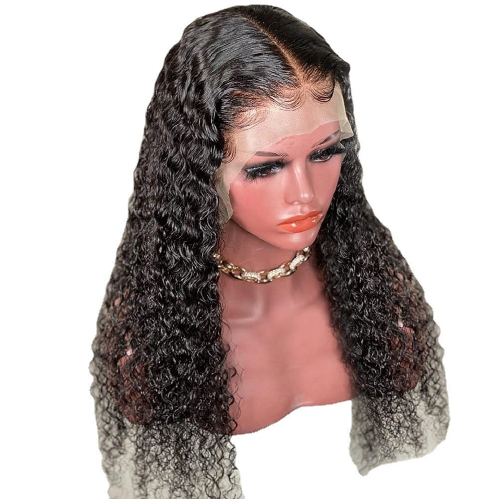 Exotic Long Curly Synthetic Wigs for Ladies | Half-Handmade, Natural Look, Heat Resistant3