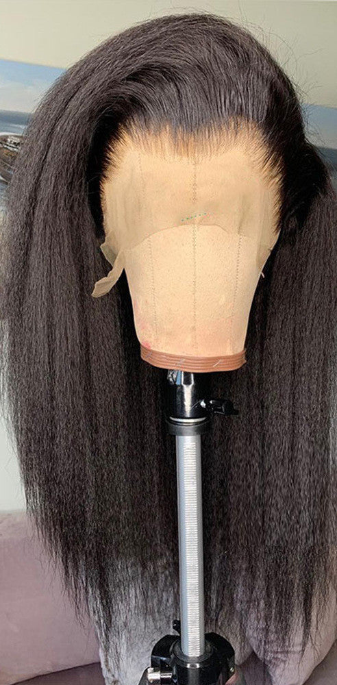 Exotic Women's Curly Lace Front Wig – Real Human Hair, Multiple Lengths2