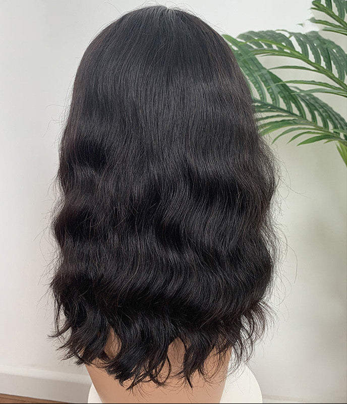 Front Lace Bob Headgear Bobo Wig | Body Wave Real Human Hair | Dyeable & Ironable | Natural Style for Ladies3