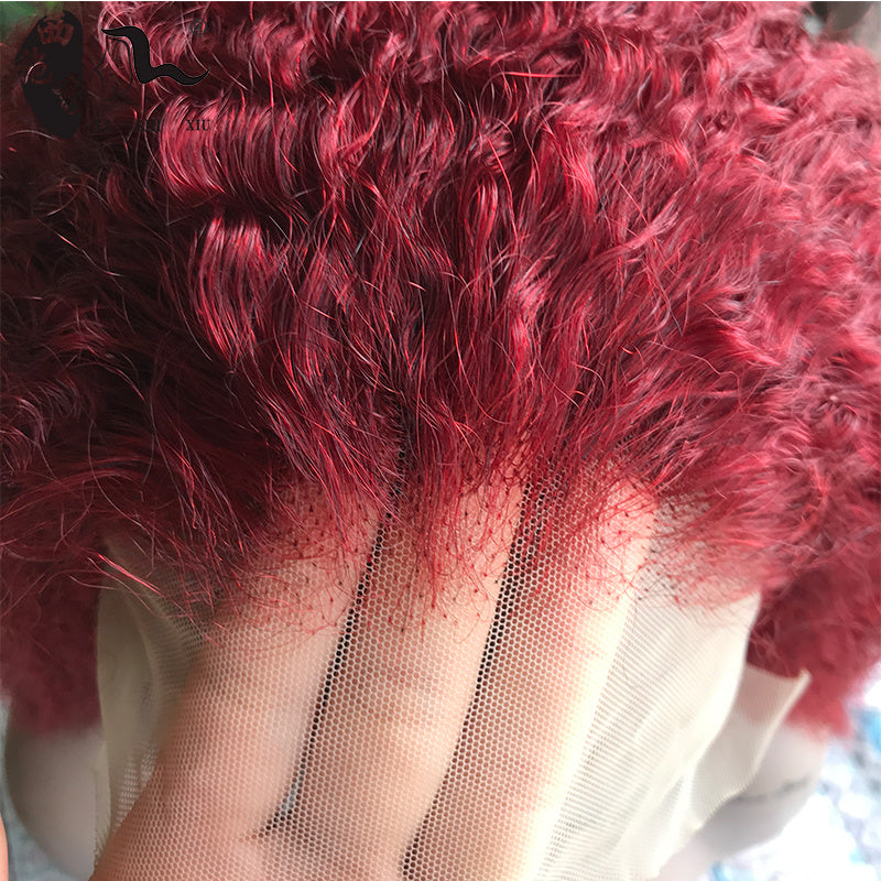 Frontal Lace Wig Human Hair | Kinky Curly Style | 150% Density | Sweet & Cute Look | 100% Real Human Hair4