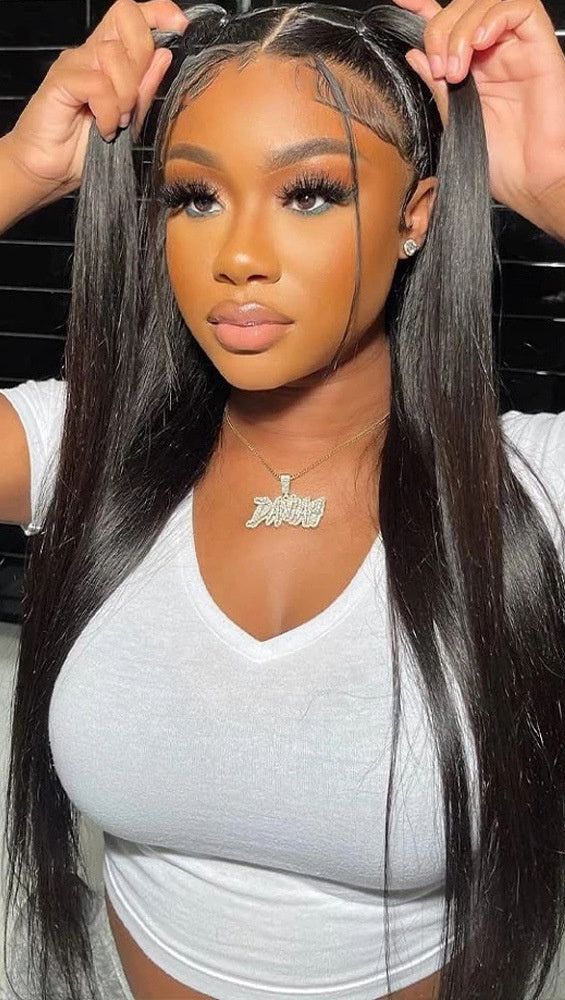 Futai Fa Full Lace Wig with 100% Real Human Hair - Customizable Length & Color, Perm & Dye Friendly, Elegant & Voluminous Style for Ladies