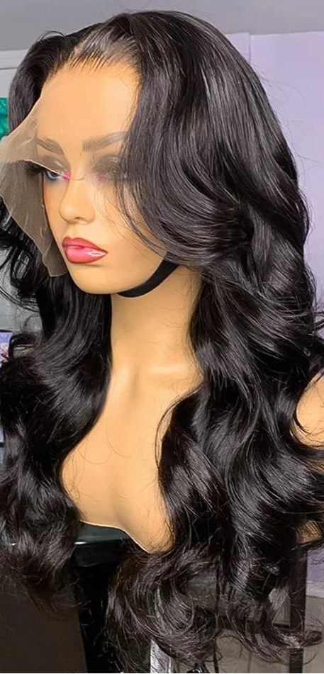 Ombre Body Wave Lace Front Human Hair Wig – 100% Human Hair, Transparent HD Lace, Customizable & No Shedding