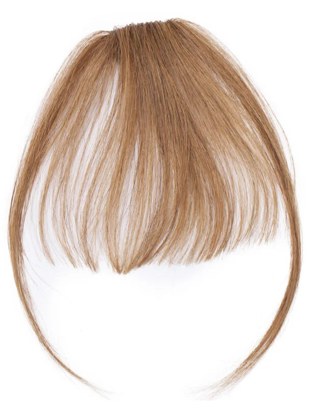 100% Human Hair Thick & Air Bangs – Clip-In Hairpiece for Natural & Elegant Style