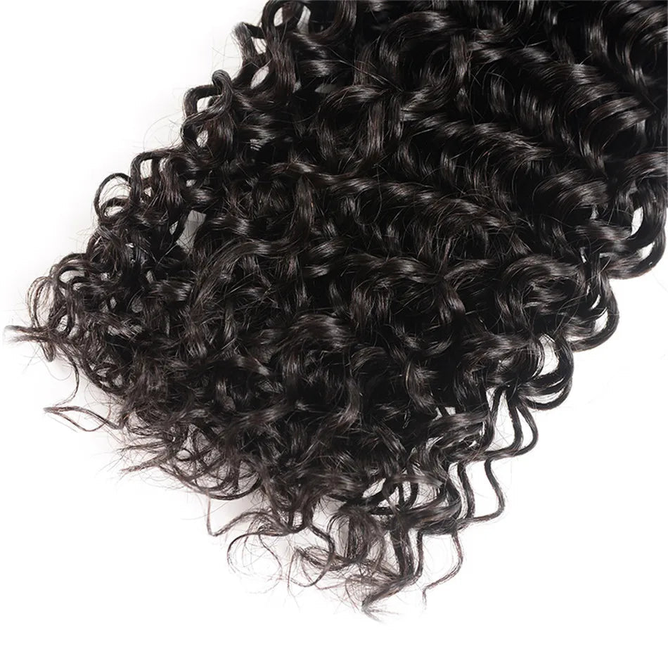 100% Unprocessed Curly Human Hair Bundles – Permed, Dyeable, Machine Double Weft Weaving