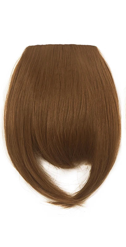 Blunt Bangs Clip-In Hair Extension – Soft Kanekalon Synthetic Hair for Instant Volume & Style