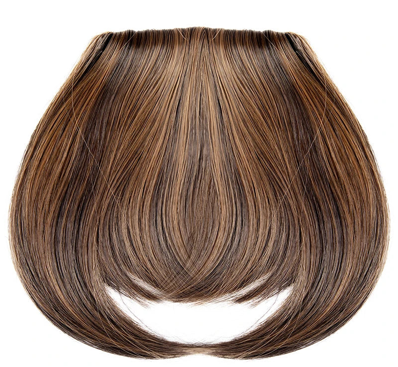 Blunt Bangs Clip-In Hair Extension – Soft Kanekalon Synthetic Hair for Instant Volume & Style