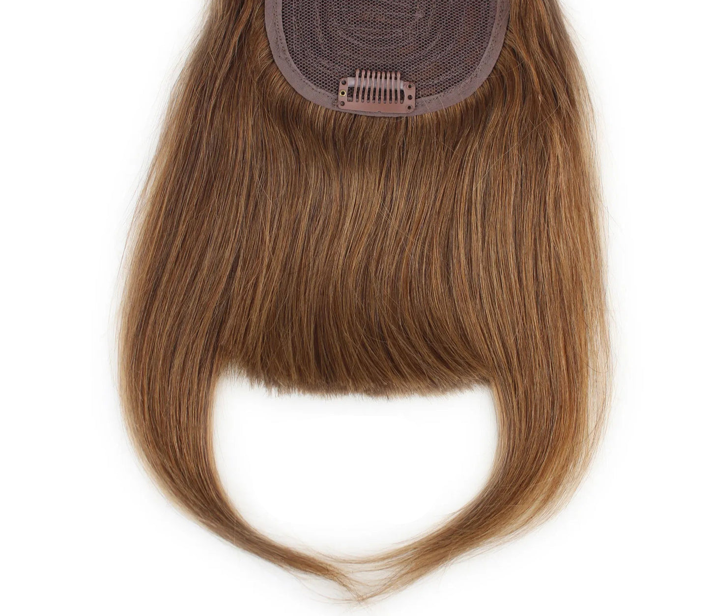 100% Virgin Human Hair Clip-In Fringe – Straight, Dyeable & Easy-to-Wear
