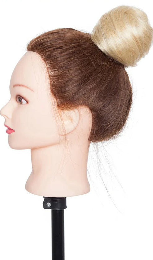 Premium Human Hair Chignon Bun – Lightweight, Natural, and Bouncy Hair Loop