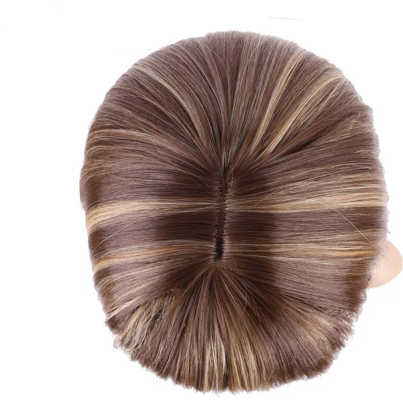 Long Straight Synthetic Wig for Women - 26+ Inches High Temperature Fiber Regular Wig, Perm & Dye Available