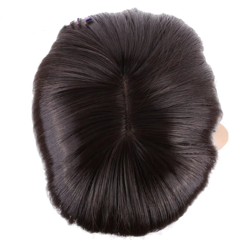 Long Straight Synthetic Wig for Women - 26+ Inches High Temperature Fiber Regular Wig, Perm & Dye Available