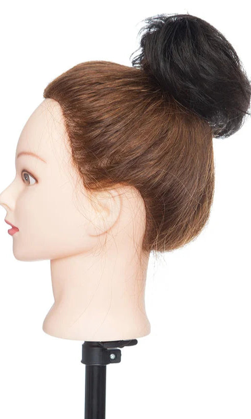 Premium Human Hair Chignon Bun – Lightweight, Natural, and Bouncy Hair Loop