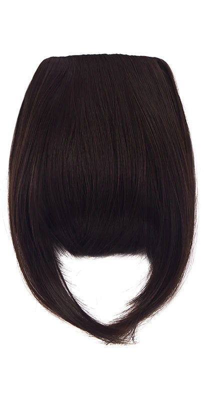 Blunt Bangs Clip-In Hair Extension – Soft Kanekalon Synthetic Hair for Instant Volume & Style