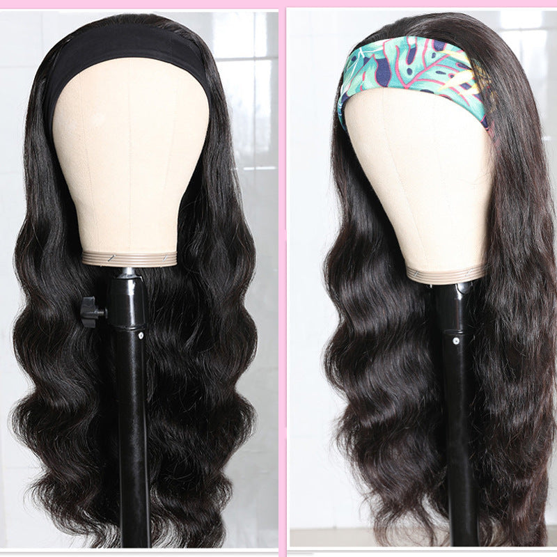 Headband Wig - Body Wave Human Hair | 8-26 Inch | Versatile & Comfortable for Any Skin Tone3