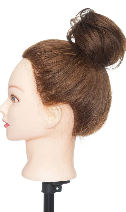 Premium Human Hair Chignon Bun – Lightweight, Natural, and Bouncy Hair Loop