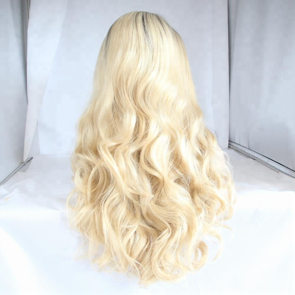 High-Temperature Silk Realistic Hair Cover – Long, Natural Growth Effect, Star Fashion Style, Suitable for All Skin Tones & Face Shapes
