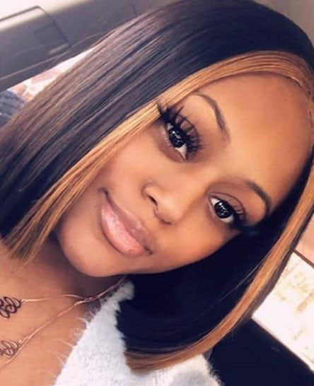 Highlight Ombre 5x5 Transparent Lace Wig – 100% Human Hair, Straight, Gradient Color, 8-30 Inches2