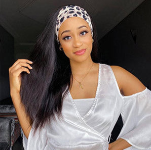 Human Hair No Lace Headband Wig – Straight, Natural Look, Versatile & Easy-to-Wear, Medium to Long Lengths, Heat-Friendly3