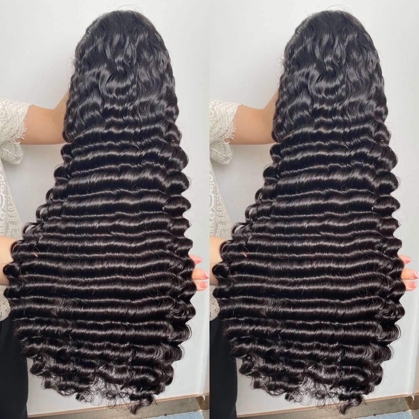 Bleached Knots 13x4 HD Full Frontal Wig Pineapple Wave with Preplucked Hairline