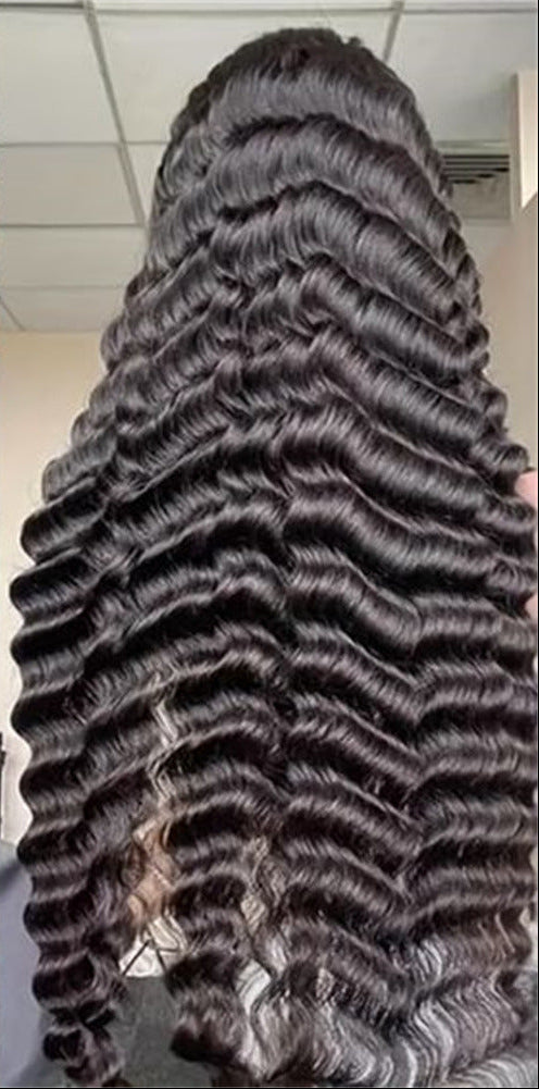 Luxurious 13x4 Lace Front Human Hair Wig - Natural Wavy Look in Various Lengths & Densities2