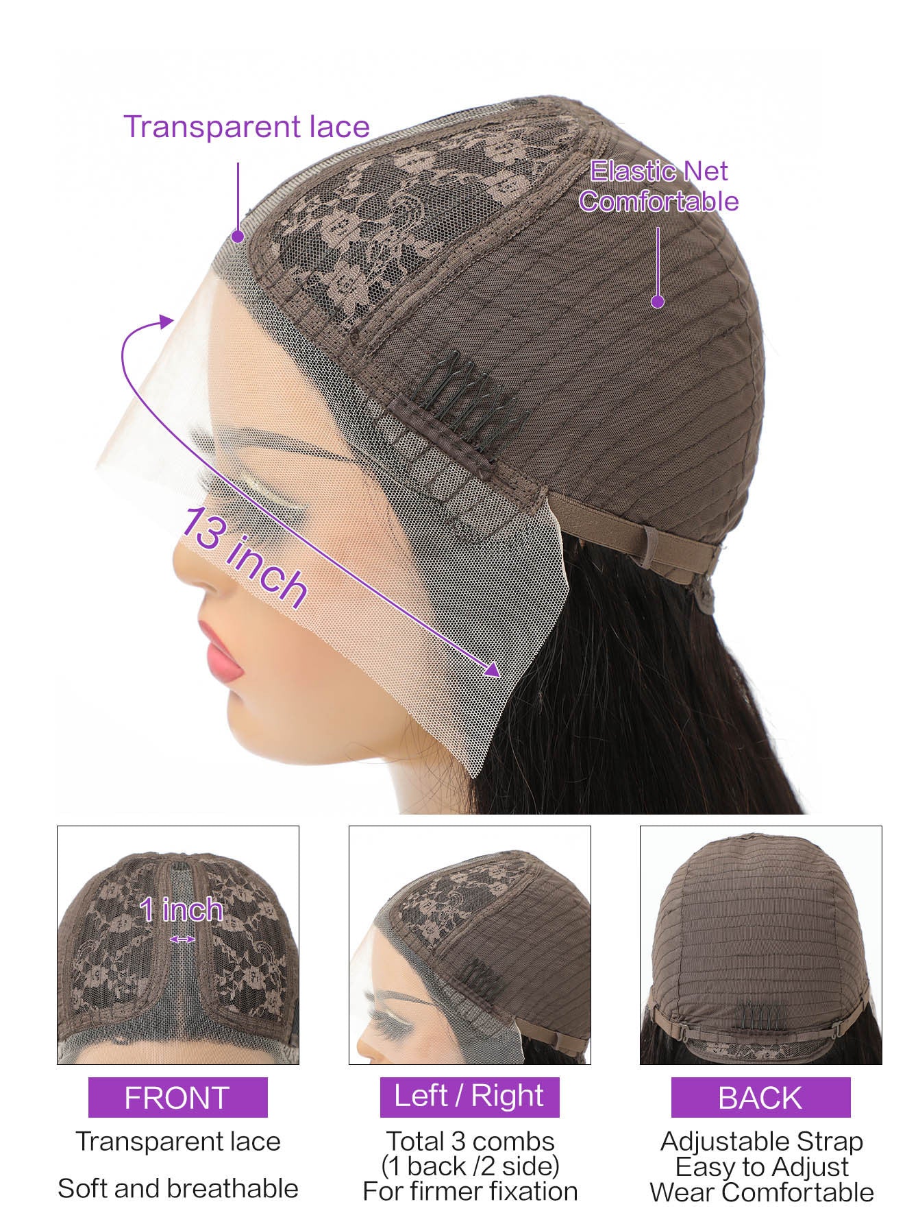 Luxurious Human Hair Wigs – Star Fashion Hand-Woven Perfection in Multiple Lengths10