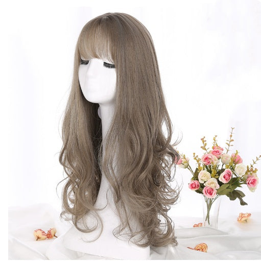 Luxurious Wavy U-Part Clip-In Wig | Long Blonde Black Synthetic Hairpieces