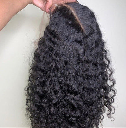 Luxury T-Type Front Lace Burmese Hair Wigs – Natural, Dyeable & Perfect for All Skin Tones (8"-22")4