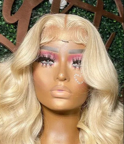 MELODIE 613 Honey Blonde Body Wave Lace Front Wig | 13x6 Transparent Swiss Lace,Hair2