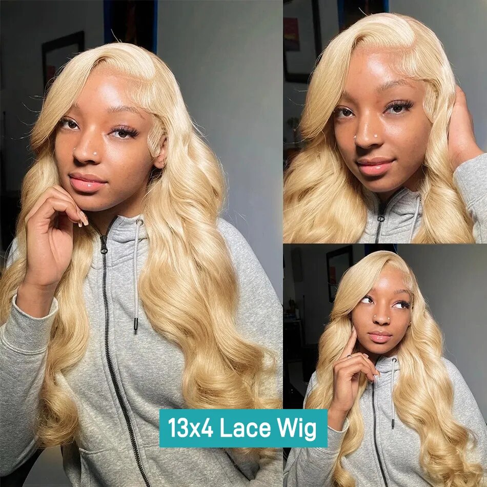 MELODIE 613 Honey Blonde Body Wave Lace Front Wig | 13x6 Transparent Swiss Lace,Hair4