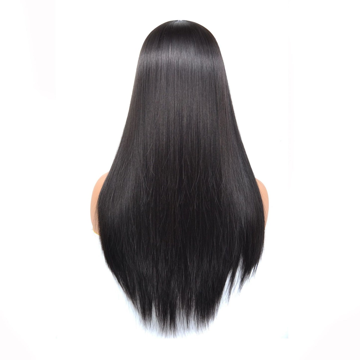 Natural Front Lace Highlight Wig 13x5x1 | Straight Medium-Length 1B/27