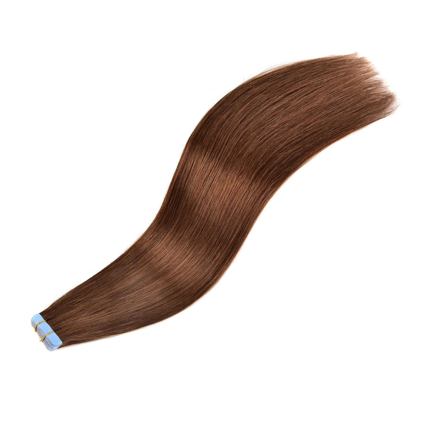 Real Hair Medium-Long Straight Hairpiece - Customizable Lengths & Color for Any Skin Tone