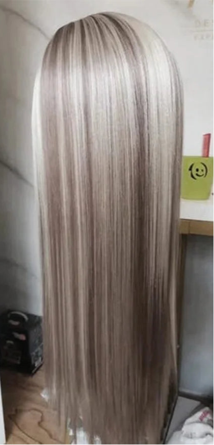 Vietnamese Straight Lace Front Wig – 26+ Inch, Transparent Lace, Swiss Lace, Chemical-Free, Long Human Hair