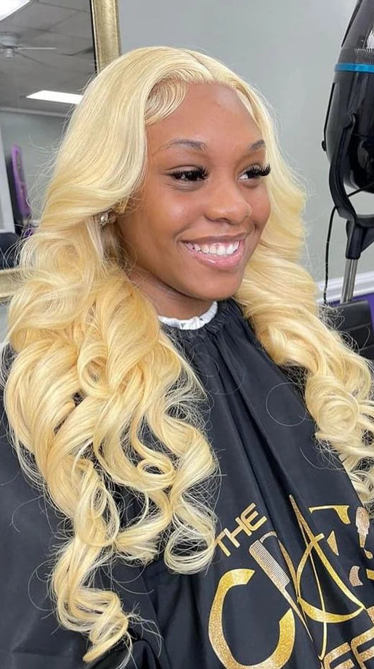 Long Body Wave Lace Front Wig – 26+ Inch, Transparent Lace, Human Hair, Available in Small, Medium, & Large Caps