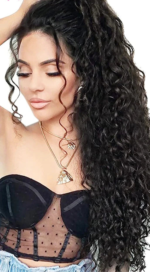 100% Mongolian Kinky Curly Clip-In Hair Extensions – Natural, Perm & Dye Friendly