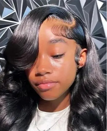 26+ Inch Body Wave Transparent Lace Wig | Premium Swiss Lace, Natural Long-Length Look