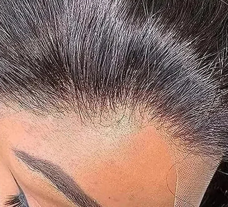 55 and 136 Lace Front Wig – 100% Hair, Straight, Transparent Lace, 4-16 Inch