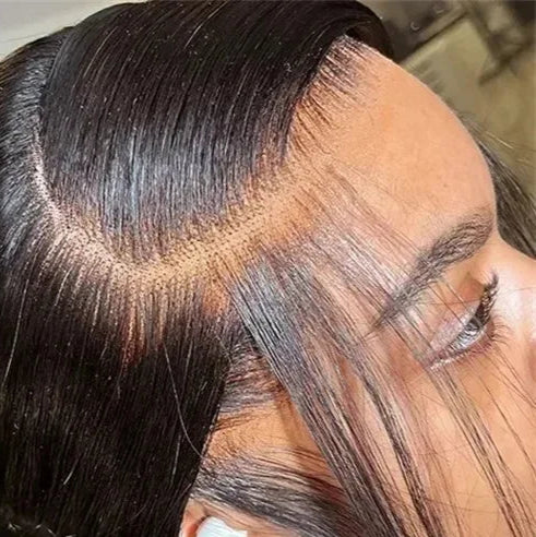 360 Full Lace Body Wave Wig – 100% Human Hair, Transparent Swiss Lace, Pre-Plucked Hairline