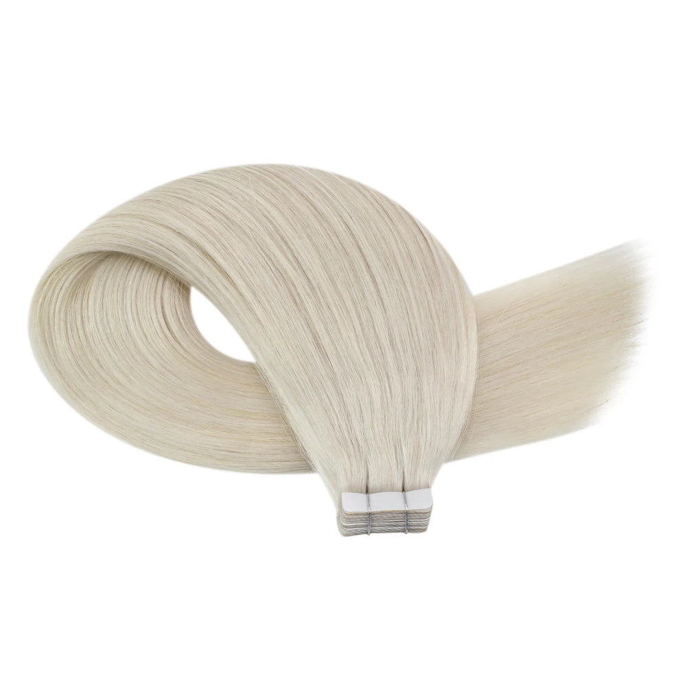 Moresoo Tape-In Hair Extensions | 100% Real Human Hair | Seamless, Durable & Reusable