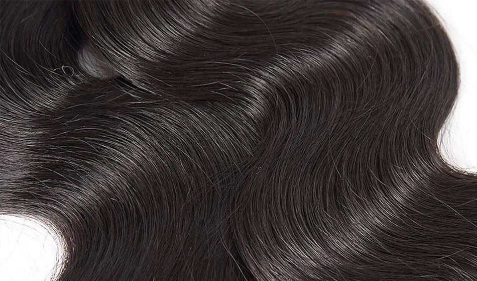 Body Wave Human Hair Extensions – 100% Virgin Human Hair Weaving, Permable, All Color Options