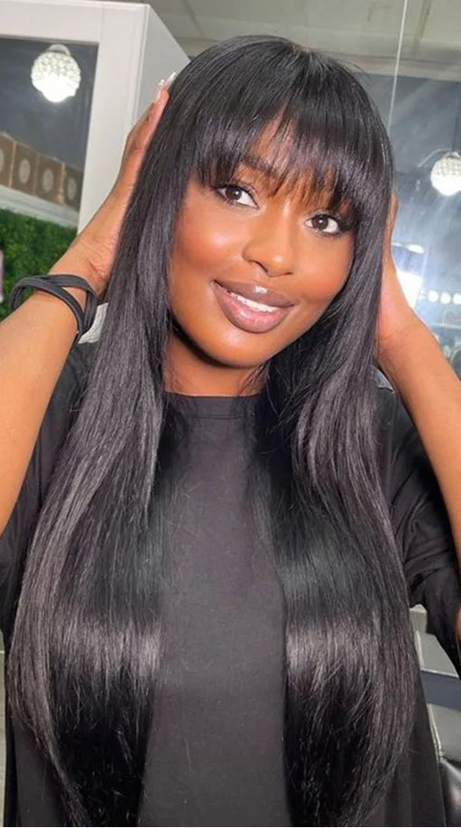 Luxury Orange Ginger Body Wave Human Hair Wig – Pre-Plucked, Bleached Knots, 26+ Inches