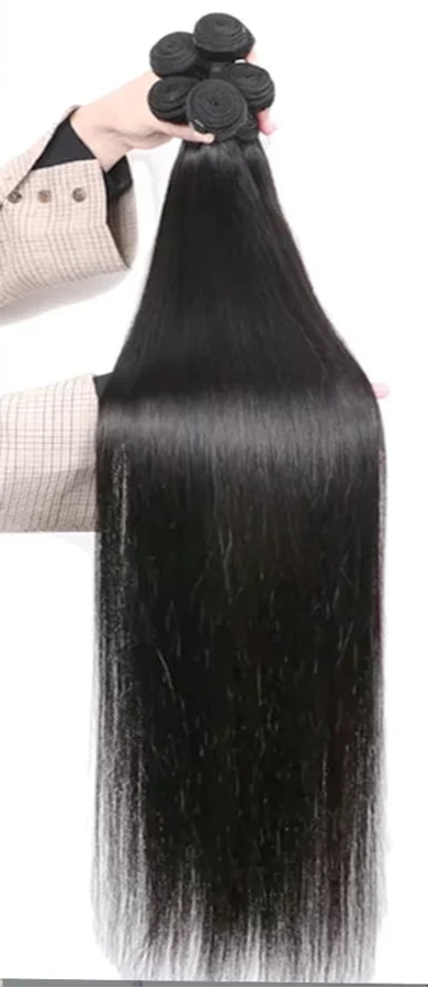 Premium Hair Weaving Extensions – Straight, 100% Human Hair, Can Be Permed & Styled