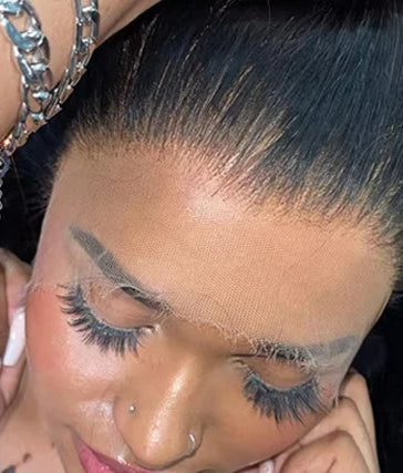 360 Full Lace HD Kinky Straight Lace Front Wig – 100% Hair, 26+ Inch, 13x4/13x6 Lace