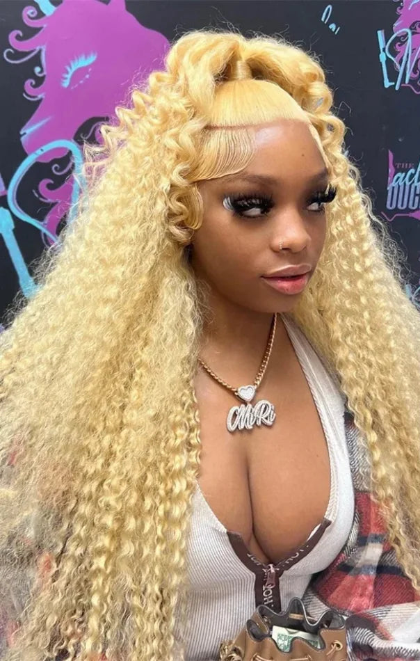 26-Inch Deep Wave Lace Front Wig – 100% Hair, Transparent Swiss Lace, 13x6 & 13x4 Options